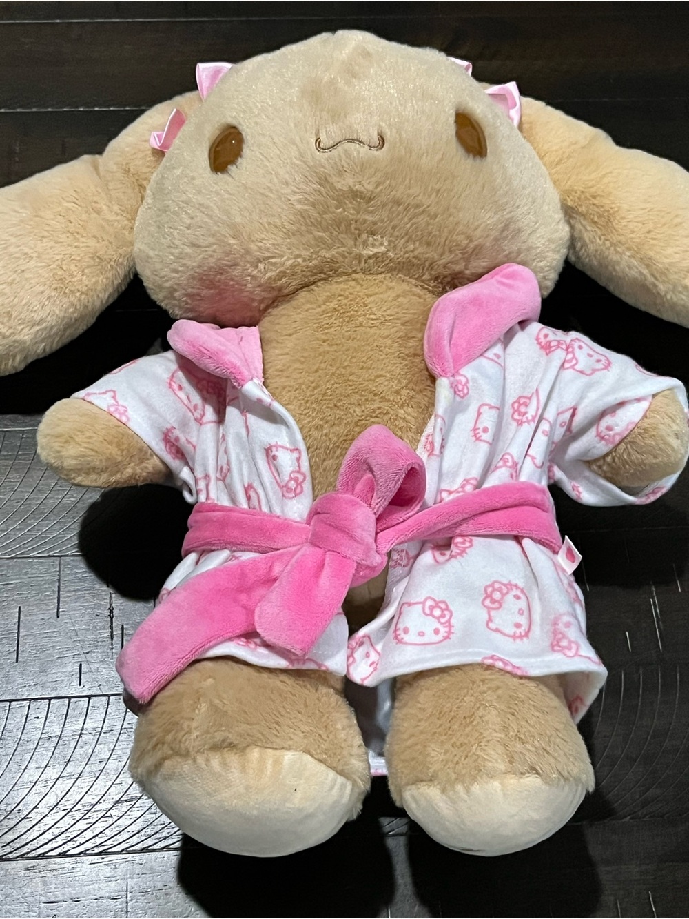 Build-A-Bear Sanrio Cinnamoroll Mocha Plush San Rio Hello Kitty Robe Outfit
